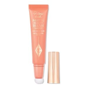 NWT Charlotte Tilbury Matte Beauty Blush Wand - Pillow Talk Peach Pop 12mL